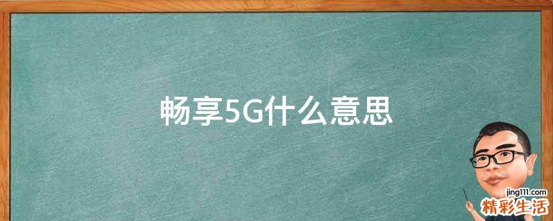 畅享5G什么意思