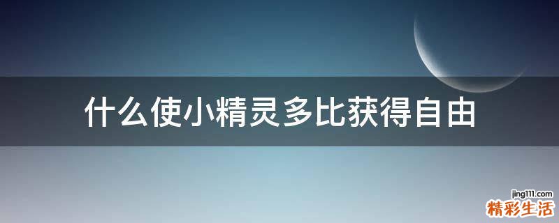 什么使小精灵多比获得自由
