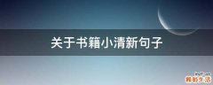 關(guān)于書籍小清新句子