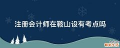 注册会计师在鞍山设有考点吗