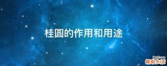 桂圆的作用和用途