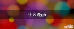 什么是gh
