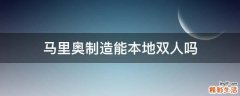 馬里奧制造能本地雙人嗎