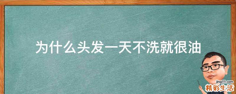 为什么头发一天不洗就很油