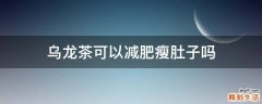 乌龙茶可以减肥瘦肚子吗