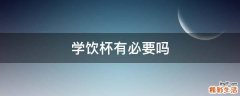 學(xué)飲杯有必要嗎