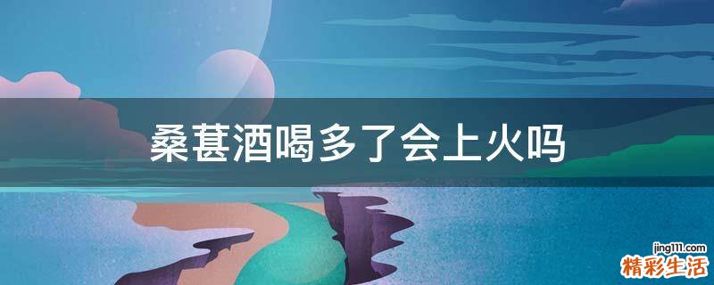 桑葚酒喝多了会上火吗