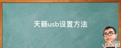 天籁usb设置方法