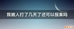我被人打了几天了还可以报案吗
