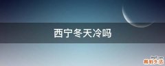 西宁冬天冷吗