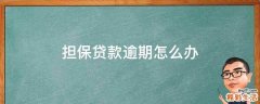 担保贷款逾期怎么办
