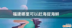 福建哪里可以赶海捉海鲜