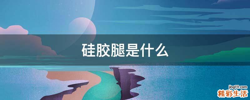 硅胶腿是什么