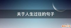 关于人生过往的句子