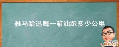 雅马哈迅鹰一箱油跑多少公里