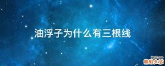 油浮子为什么有三根线