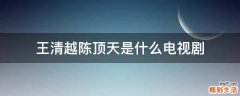 王清越陈顶天是什么电视剧