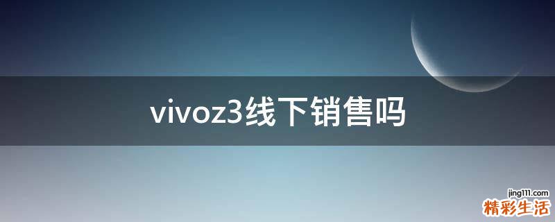 vivoz3线下销售吗
