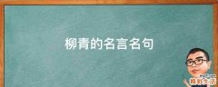 柳青的名言名句
