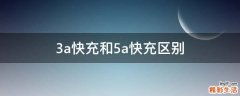 3a快充和5a快充区别
