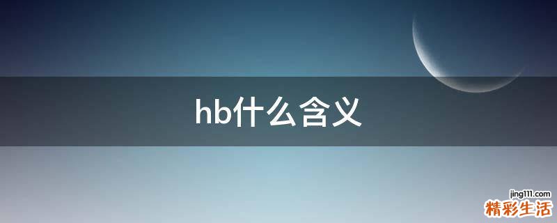 hb什么含义