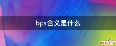 bps含义是什么