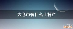太仓市有什么土特产