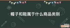 帽子和鞋属于什么商品类别