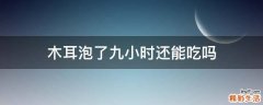 木耳泡了九小时还能吃吗