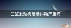 三缸发动机后期抖动严重吗