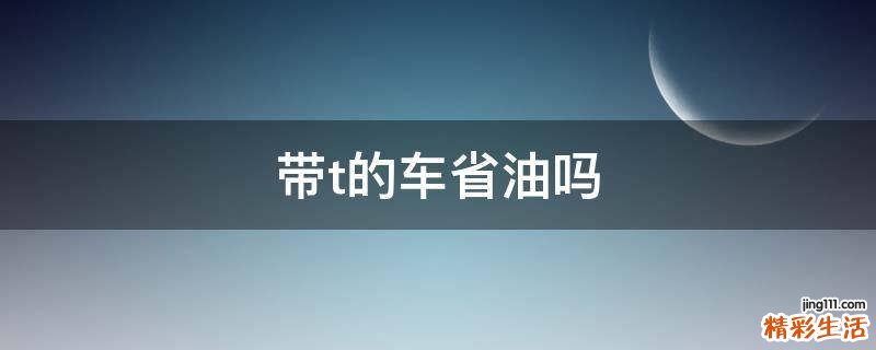 带t的车省油吗