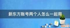 新东方账号两个人怎么一起用
