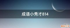 成语小秀才814