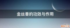 金丝香的功效与作用