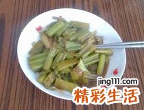 西芹家常做法 西芹怎么做好吃