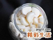 腊八蒜的腌制方法 容器无水无油是关键