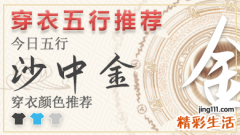 五行穿衣指南2023年4月7日 2023年每日五行穿衣法