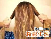 蝴蝶结发型扎发的扎法 你学会了吗