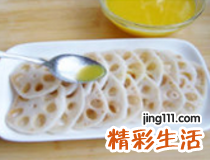 鲜橙藕片做法图解 超简单藕片吃法大人小孩都喜欢