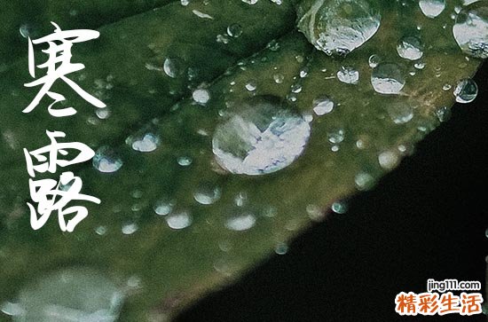 2024年今年寒露是几月几号 2024年寒露安门吉利吗