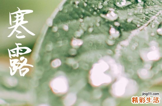 2024年寒露是几点几分几秒 2024年寒露作梁吉利吗