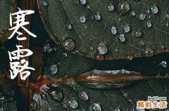 2024年寒露是几点几分几秒 2024年寒露弄开张好吗