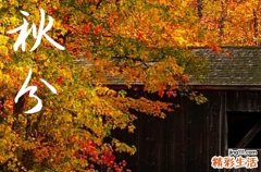 2024年今年秋分是几月几号 今天日子好不好