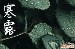 2024年什么时候寒露 2024年寒露入宅合适吗