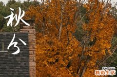 2024年秋分是什么时候时间 2024年9月22日秋分黄历