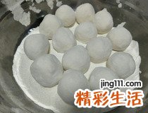 包元宵教程 果仁芝士蔓越莓元宵做法
