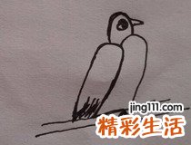2怎么画小鸟 你学会了吗