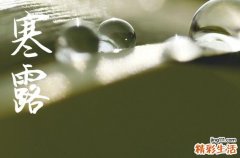 2024年什么时候寒露 2024年寒露是安床的好日子吗