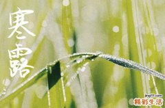 2024年寒露是星期几 2024年寒露弄迁居好吗