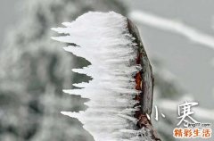 小寒节气祝福语汇总60句精选
